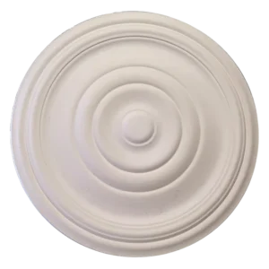 Large round stepped plaster ceiling rose – Plaster ceiling roses – Glasgow