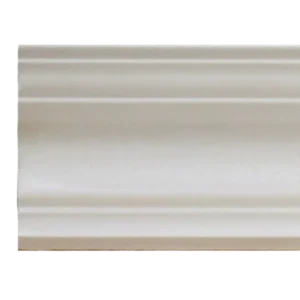 Smooth curved plaster cornice – large swan neck cornice repairs, Glasgow