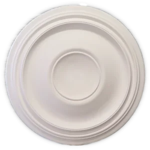 Smooth, circular plain plaster ceiling rose – Plaster ceiling roses – Glasgow