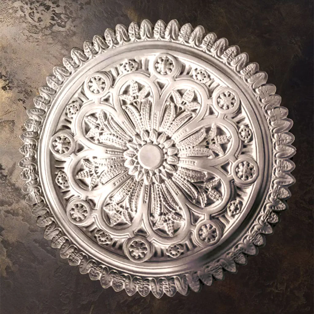 Plaster Ceiling Roses - Image of a plaster ceiling rose